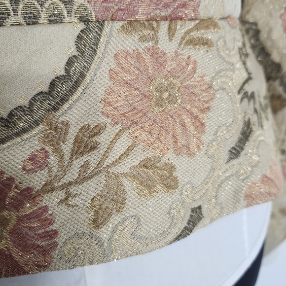 Emmanuel Ungaro Dior Reminiscent Luxury Brocade Peplum Suit Yves $t Lauren - Picture 10 of 16